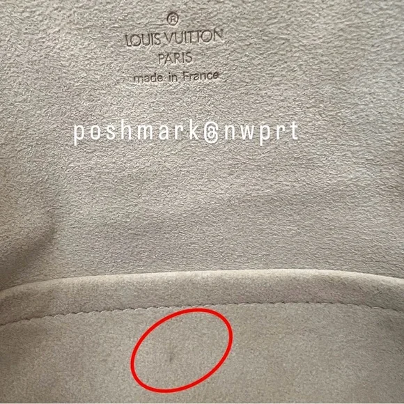 Louis Vuitton 💯 Beverly Pochette Clutch Vintage Monogram Shoulder Bag LV Logo - Picture 14 of 16